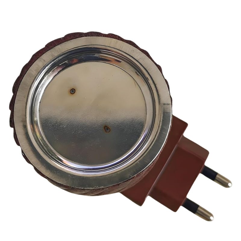 Kriti Creations Wooden Electric Diffuser – Plug-in Camphor/Aroma Oil Warmer for Essential & Fragrance Oils