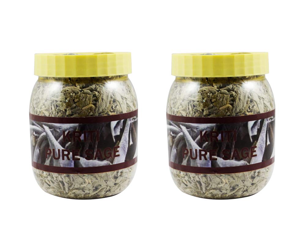 Kriti Creations Pure Sage Leaves (Pack of 2)