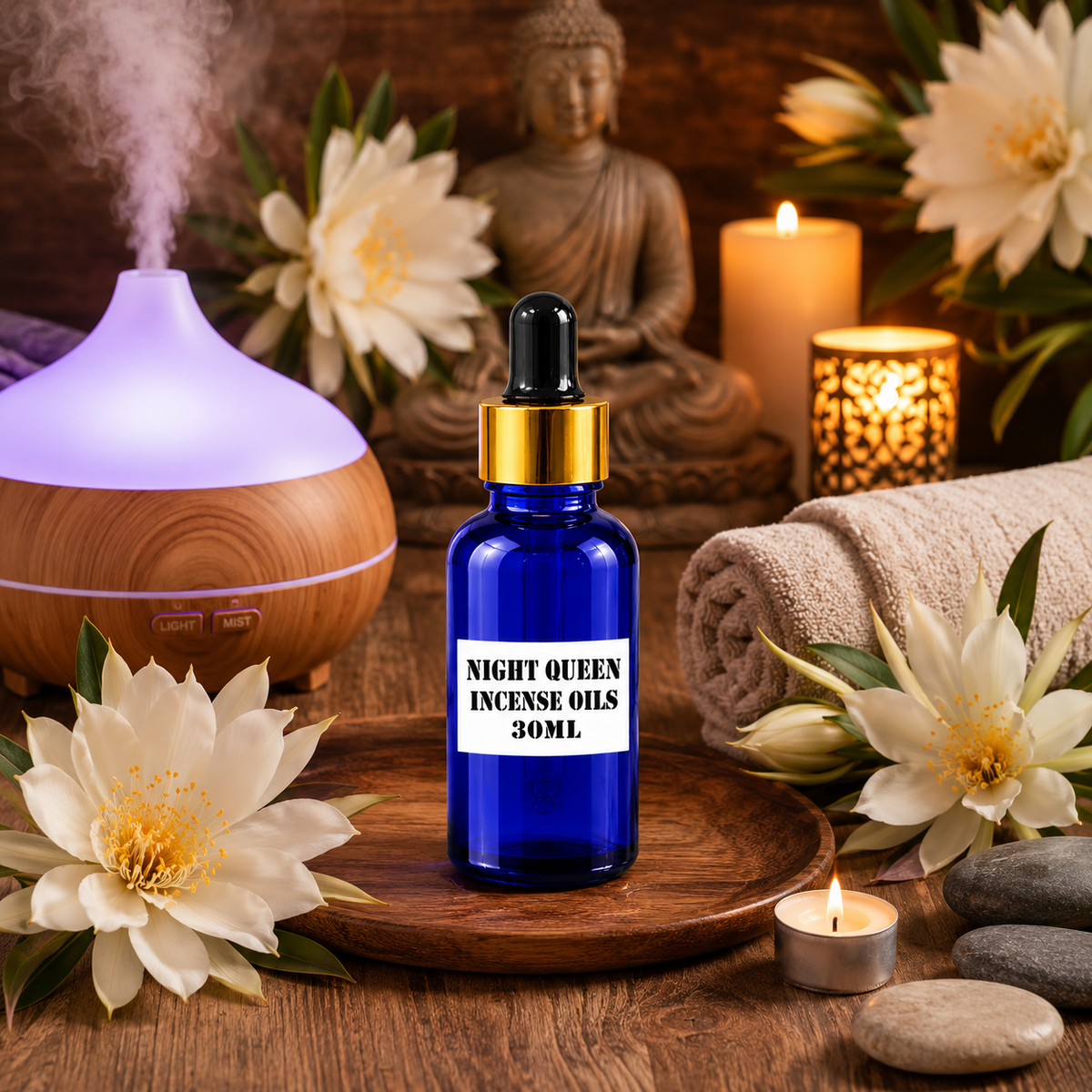 Kriti Creations Night Queen Aroma Oil 30ML | Exotic Floral Fragrance