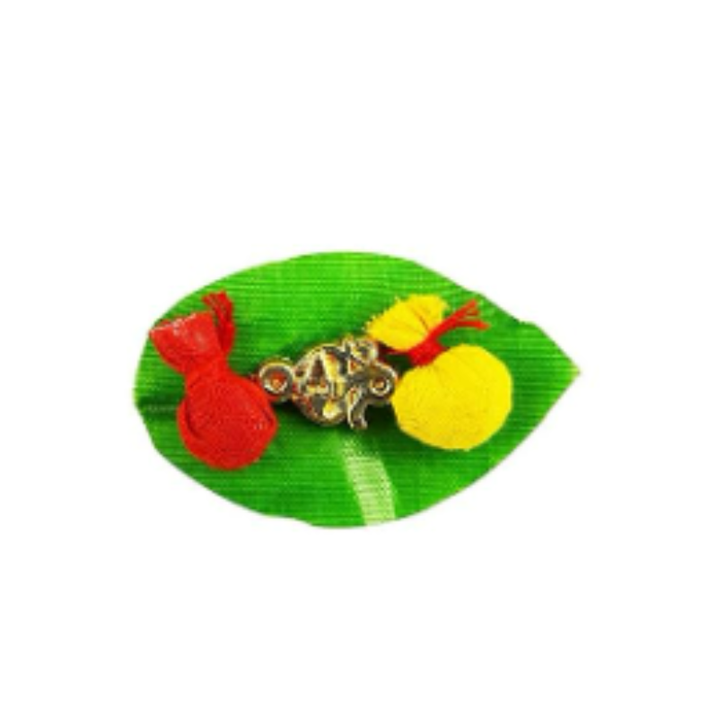 Kriti Creations Moli Kodi Rakhi For Brother - Traditional Rakhi For Brother (2 Rakhis Dhaga and 1 Roli Chawal)