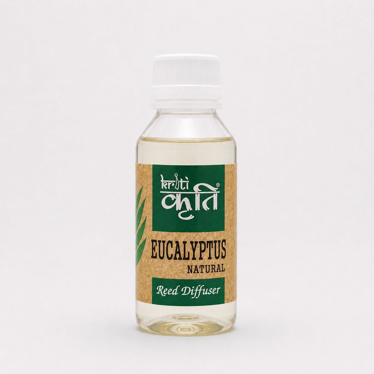 Kriti Eucalyptus Reed Diffuser Refill 90ml | Toxin Free Home Fragrance Diffuser Oil for Aromatherapy & Relaxation