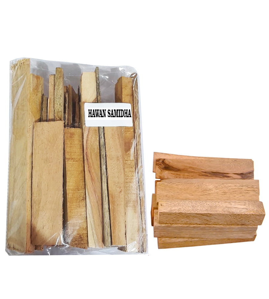 Kriti Creations Hawan Samidha | hawan lakdi | Pure Mango Wood (Aam Ki Lakdi) 1kg - for Hawan Kund Items for Pooja Home Mandir