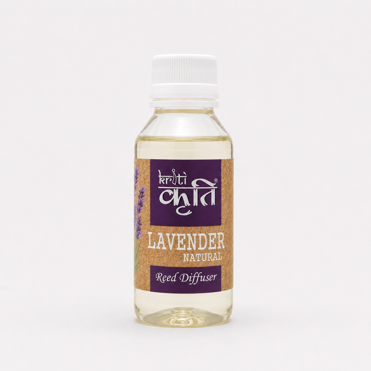 Kriti Lavender Reed Diffuser Refill 90ml | Toxin Free Home Fragrance Diffuser Oil for Aromatherapy, Relaxation & Fine Living