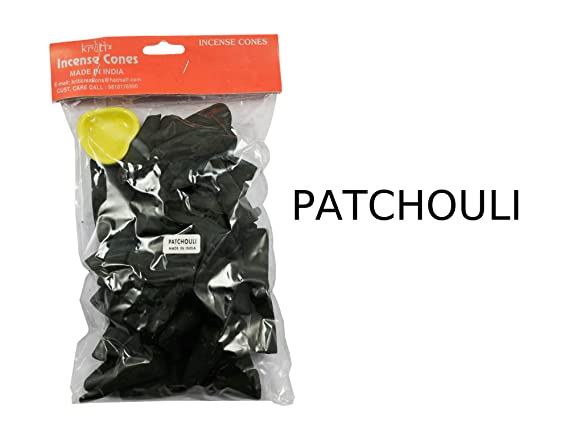 kriti creations natural incence cone large patchouli pack-of-2