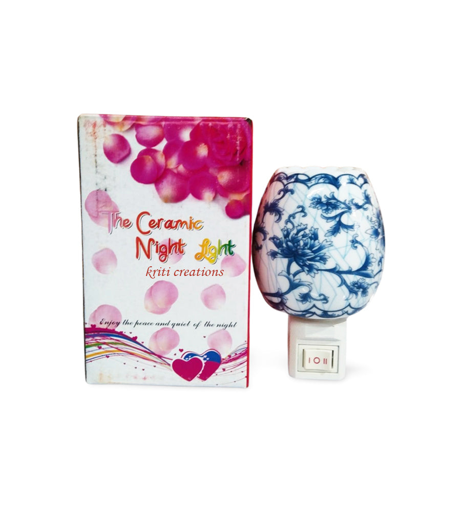 Kriti creations Beautiful Direct Plug-in/Aroma Diffuser Cum Night Lamp with Light Essential Oil Diffuser Made in India Electrical Diffuser