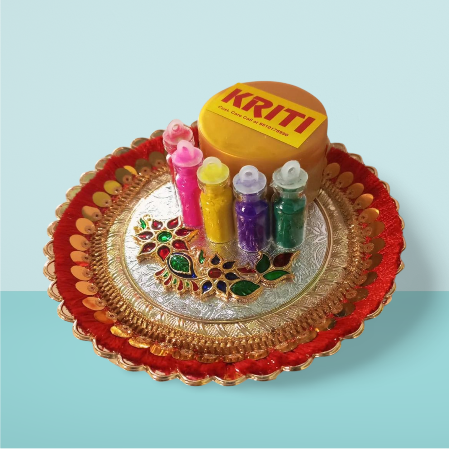 Kriti creations Puja holi set