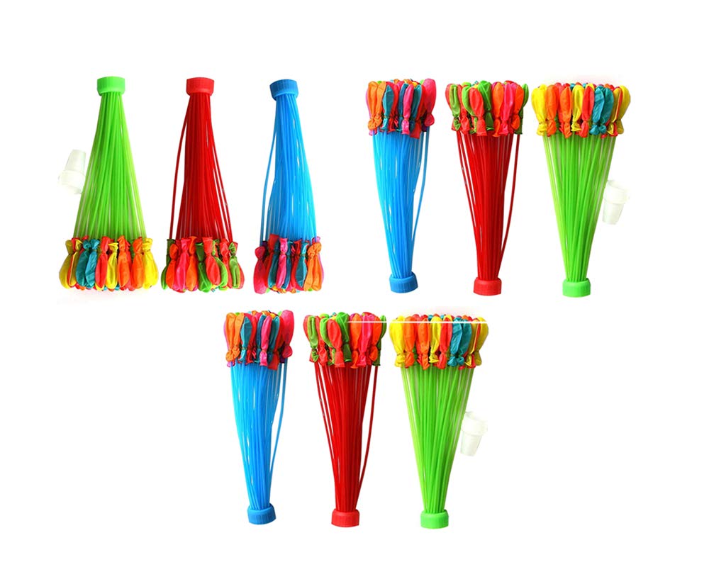 Kriti Creations Water Magic Balloons 333Pcs for Holi (Set of 9) | Innovative Concept Easy Quick | time Saving Very Quickly Fills | The Balloons Without Any Tying Hassle pani ke gubbare