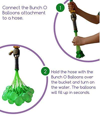 Water Magic Balloons 111Pcs for Holi (Set of 3) | Innovative Concept Easy Quick | time Saving Very Quickly Fills | The Balloons Without Any Tying Hassle pani ke gubbare