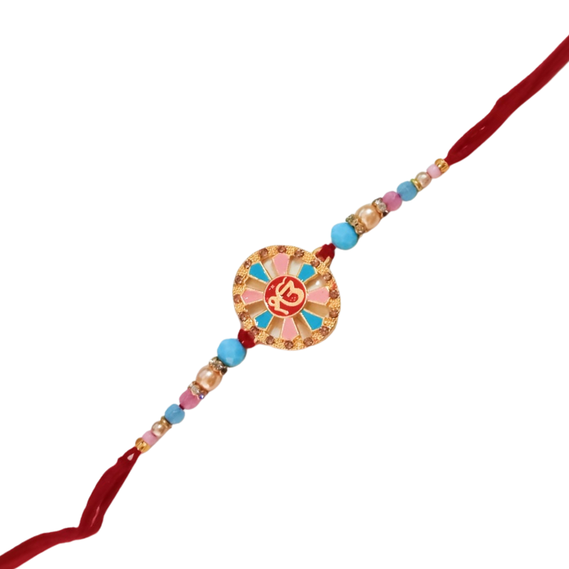 Kriti Creations Rakshabandhan For Brother -Sister Rakhi with Free Two Rakhi Dhaga and One Roli Chawal