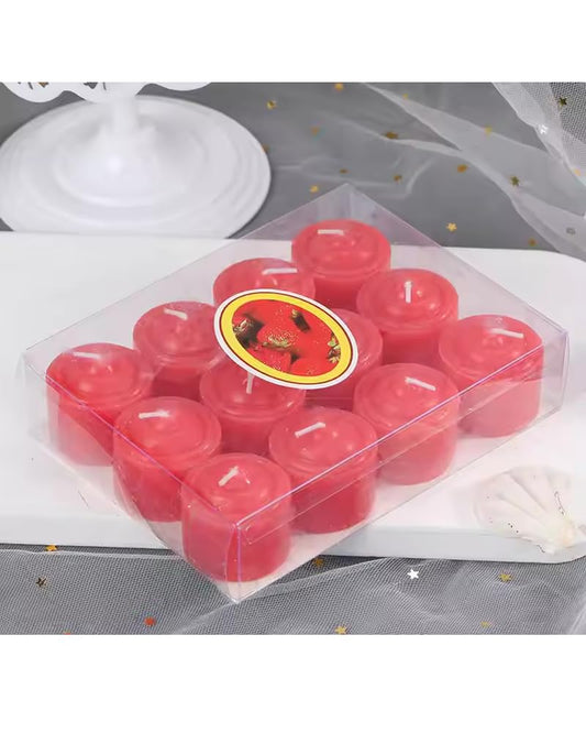 Kriti Creations Multi-Color Paraffin Wax Colorful Tealight Candle | Tealight Candle Gift Set | Votive Candle | Night Light Tea Candle (Burning Time 1hour to 4 Hours Approx)