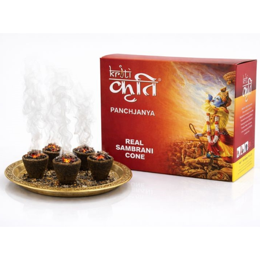 Kriti Loban Cups Set of 5 | Real Sambrani for Pooja & Dhoop
