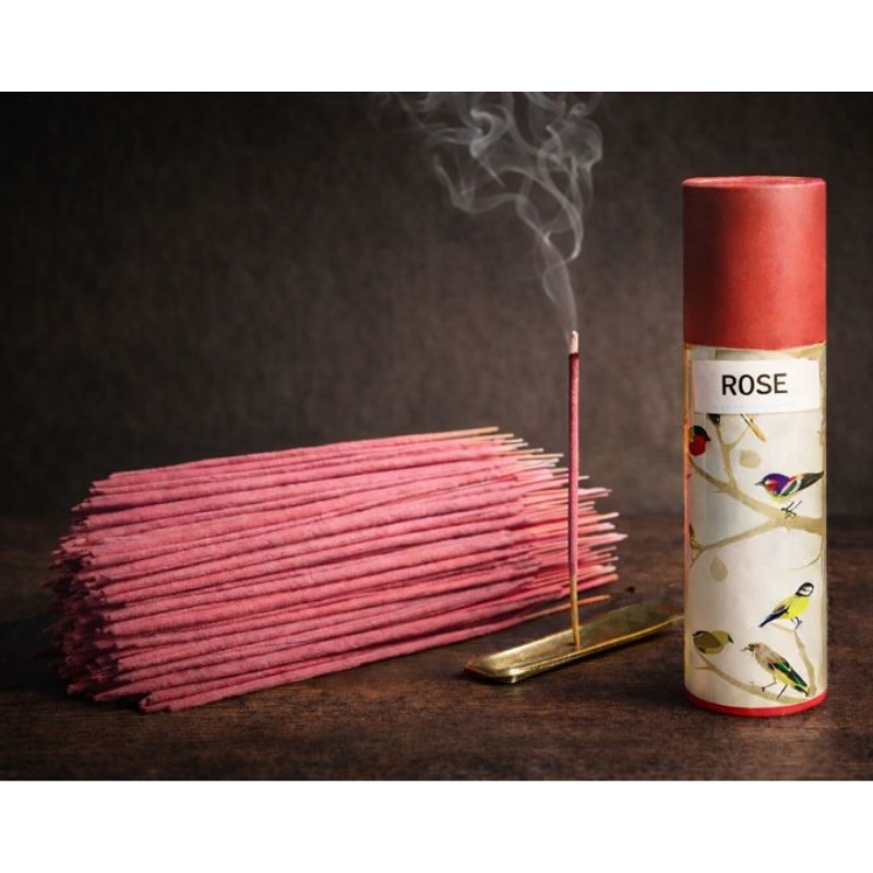 Kriti Natural  Incense Stick (Rose) Pack of 2 (100 Pcs Each Box)