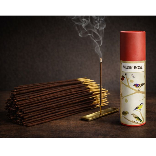 Kriti Natural  Incense Stick (Musk Rose) Pack of 2 (100 Pcs Each Box)