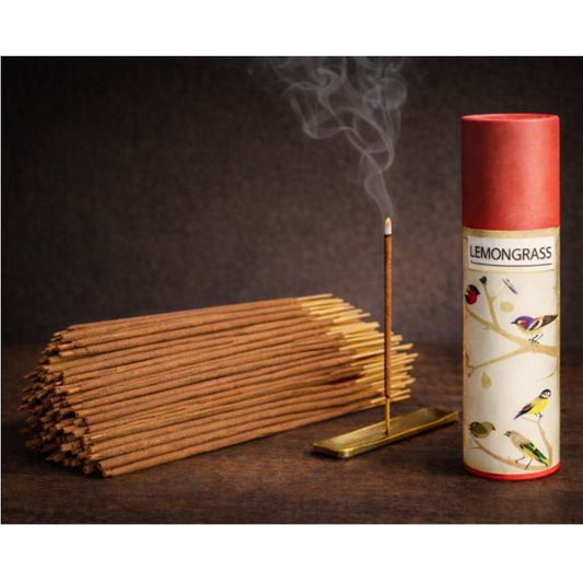 Kriti Natural  Incense Stick (Lemon Grass) Pack of 2 (100 Pcs Each Box)