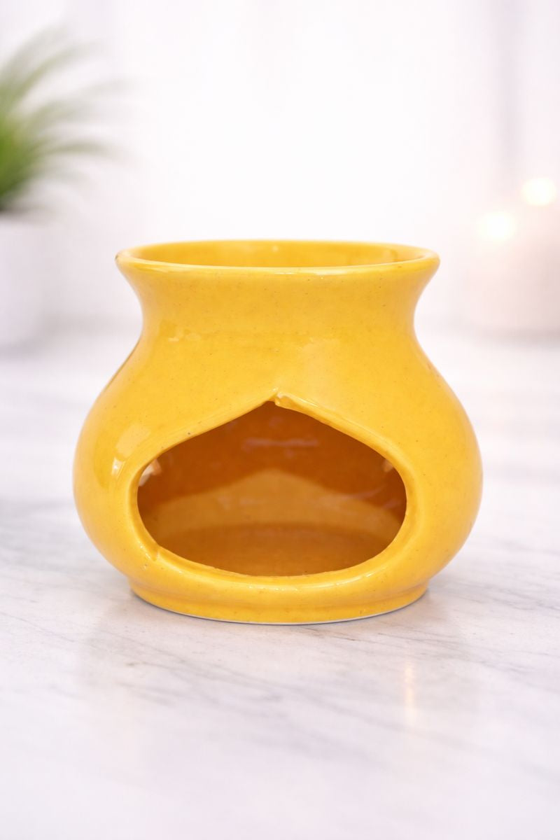 Kriti Creations Ceramic Aroma Burner | Oil & Camphor Diffuser