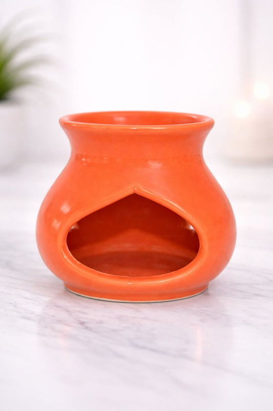 Kriti Creations Ceramic Aroma Burner | Home Fragrance Diffuser
