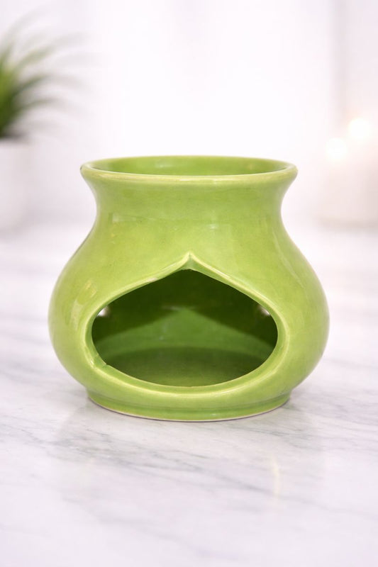 Kriti Creations Ceramic Aroma Burner | Stylish Fragrance Warmer