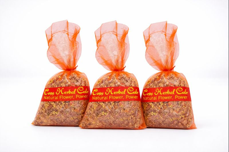 Kriti Creations Organic Tesu Herbal Flowers Pack of 3
