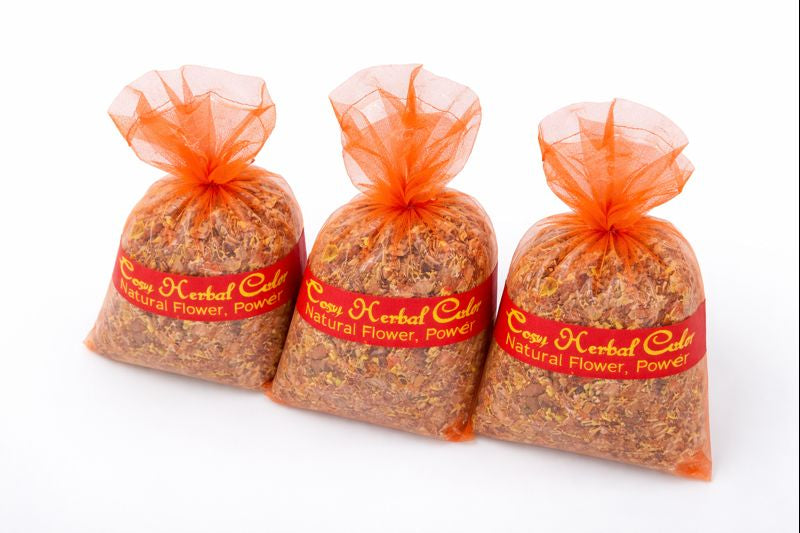 Kriti Creations Organic Tesu Herbal Flowers Pack of 3