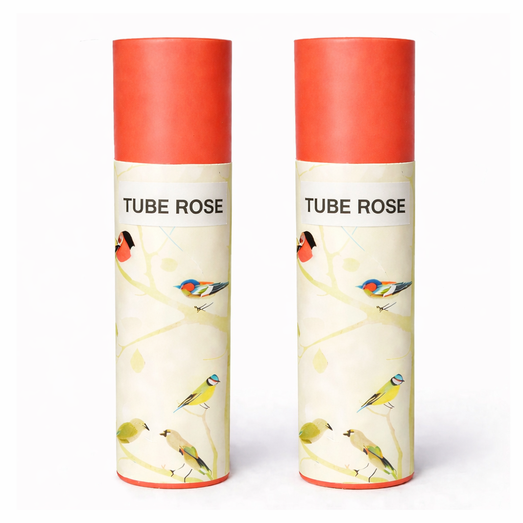 Kriti Creations Natural Incense Stick (Tube Rose) Pack of 2 (100 Pcs Each Box)