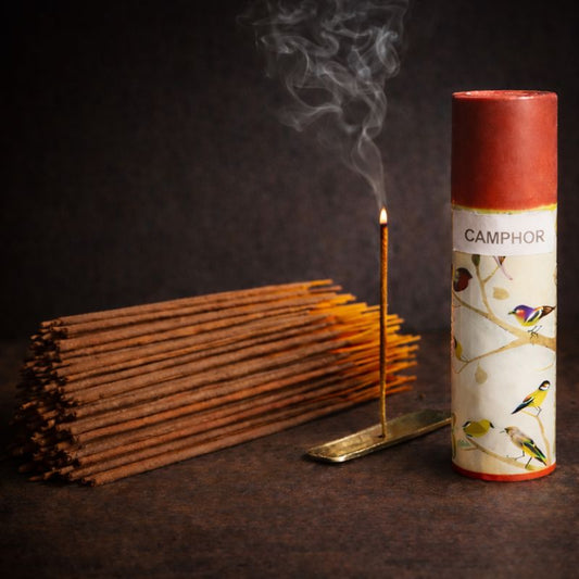 Kriti Natural  Incense Stick (Camphor) Pack of 2 (100 Pcs Each Box)