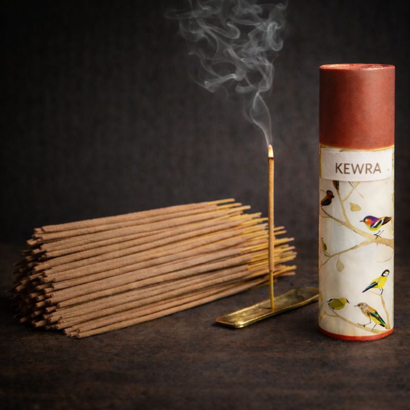Kriti Natural  Incense Stick (Kewra) Pack of 2 (100 Pcs Each Box)
