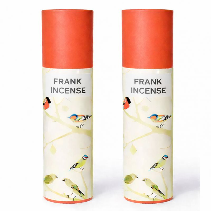 Kriti Natural Frank Incense Incense Sticks Pack of 2 (100 Pcs Each Box) | Sacred Resin Aroma for Pooja & Meditation