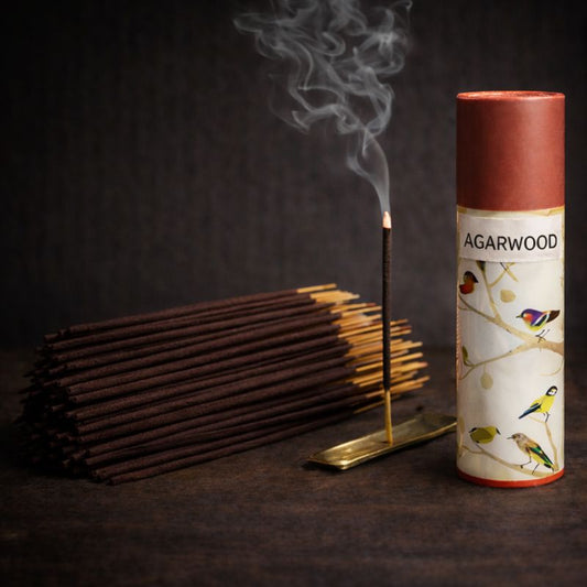 Kriti Natural  Incense Stick (Agarwood) Pack of 2 (100 Pcs Each Box)