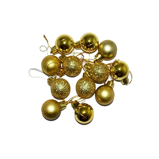 Kriti Creations Christmas Tree Decorations Ornaments |6 Drums|6 Bells|6 Balls|6 Santa|6 Parcel|6 Stars|6 Angel (42 pcs Oranaments)
