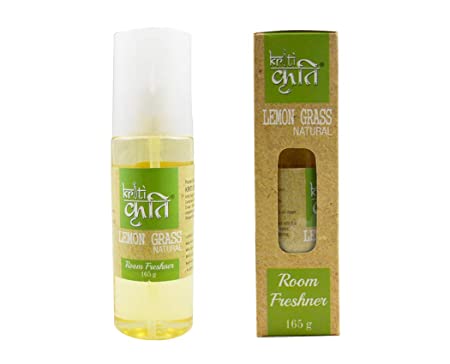 Kriti Creations Room Spray Freshener (Lemon Grass) - Pack of 4