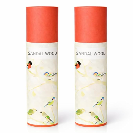 Kriti Creations Natural Incense Stick (Sandal Wood) Pack of 2 (100 Pcs Each Box)