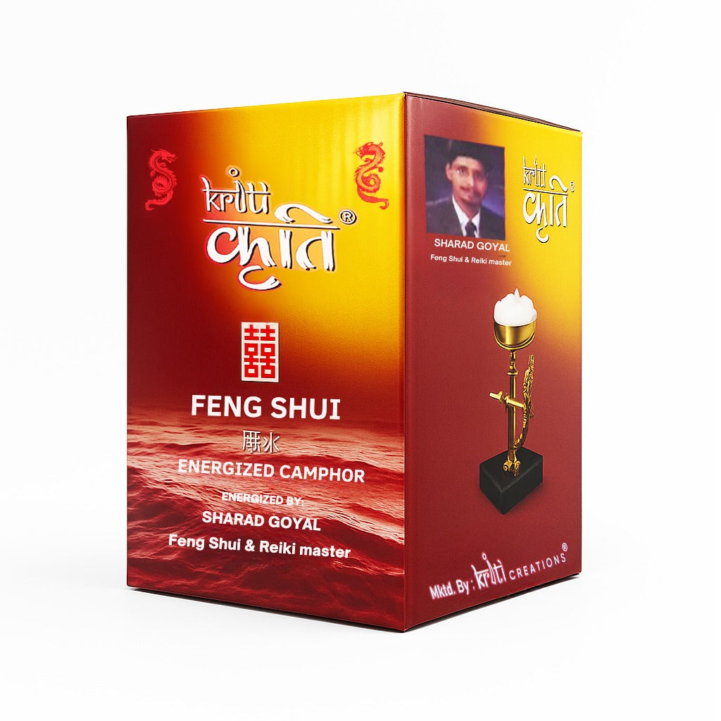 Feng Shui Energised Camphor (1 KG) White