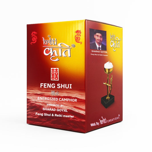 Feng Shui Energised Camphor (1 KG) White