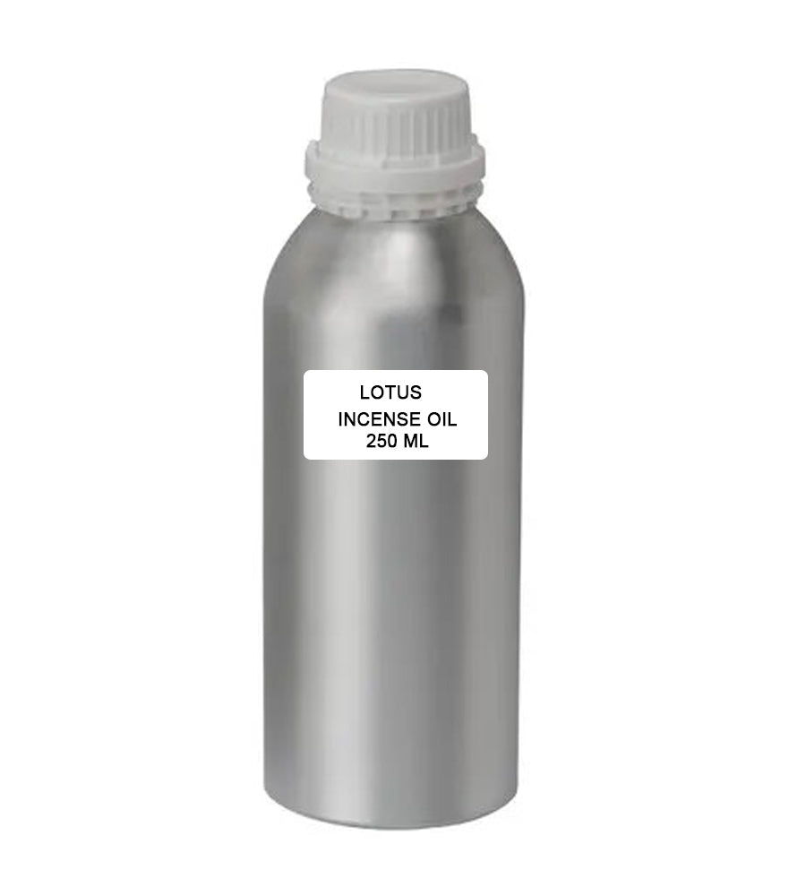 Lotus Incense Aroma Oil for Diffuser 100% Pure, Natural and Undiluted (250 ML)